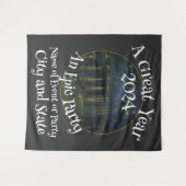 Partij A Groot Jaar Een Epische Feest Wandkleed (Voorkant (horizontaal))