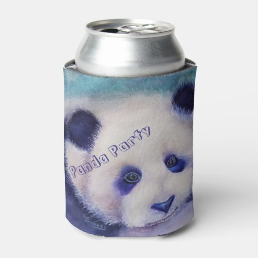 PARTIJ ALS EEN PANDA BLIKJESKOELER (Blikje Voorkant)