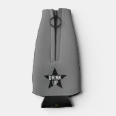 Partij als een Rockstar Flesjeskoeler (Achterkant)