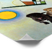 Partij bij de Samenstelling VIII Poster (Hoek)