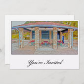 Partij bij de uitnodiging tot het park (Voorkant / Achterkant)