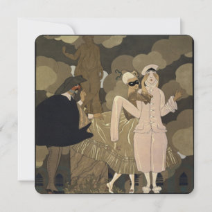  partij bij het Masquerade Costume Kaart