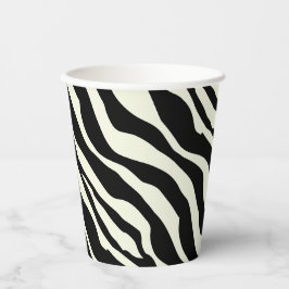 Partij Dier Zebra Print Papier Cup Papieren Bekers