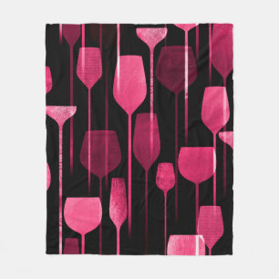 Partij drink naadloos patroon fleece deken