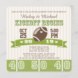 PARTIJ football TAILGATE ENGAGEMENT Kaart