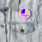 Partij gast ronde button 5,7 cm (In situ)