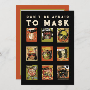  partij Halloween Kaart