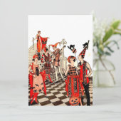  partij Halloween Kaart (Staand voorkant)