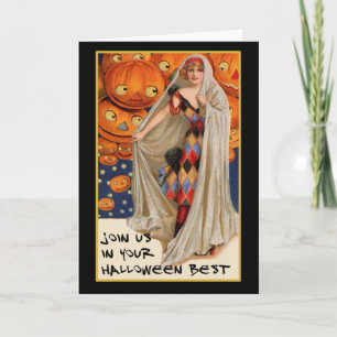  partij Halloween nodigt uit met bloedige tekst