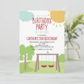 Partij in de speelplaats van het Park Kaart (Staand voorkant)