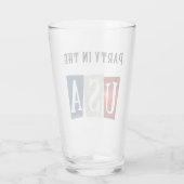 Partij in de Verenigde Staten Glas (Achterkant)