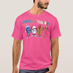 Partij in de Verenigde Staten op 4 juli T-shirt