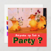 Partij Kaart (Voorkant / Achterkant)