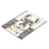 Partij Llama - Portrait Notitieboek (Linkerzijde)