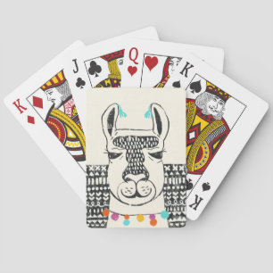 Partij Llama - Portrait Pokerkaarten