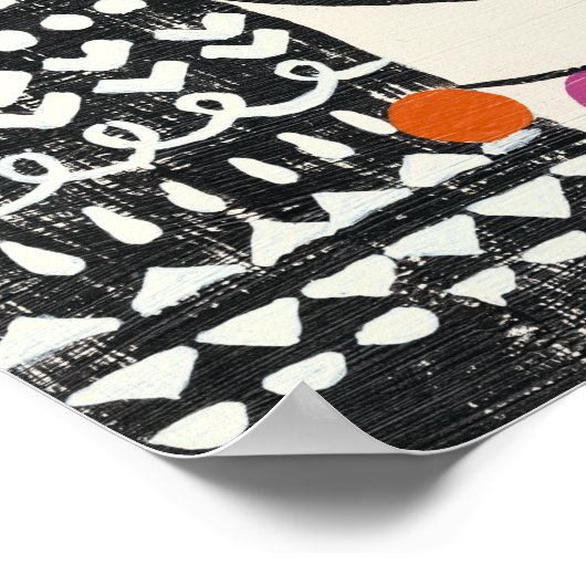 Partij Llama - Portrait Poster (Hoek)