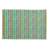 Partij met doorgestreept bandstaal kussensloop (Achterkant)