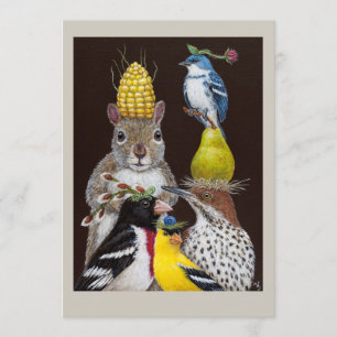 Partij onder de vaste feeder-kaart kaart