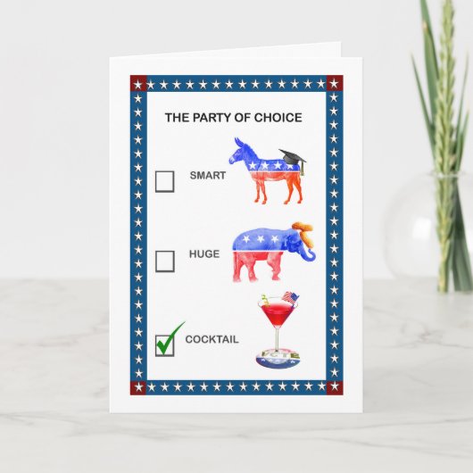 Partij op de Uitnodiging van de Partij van de (Voorkant)