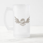 Partij Piloten Beer Stein Matglas Bierpul (Links)