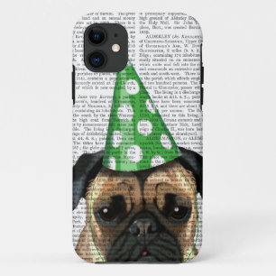 Partij Pug 2 iPhone 11 Hoesje