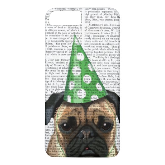 Partij Pug 2 Case-Mate iPhone Case (Achterkant)