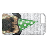 Partij Pug 2 Case-Mate iPhone Case (Achterkant (Horizontaal))