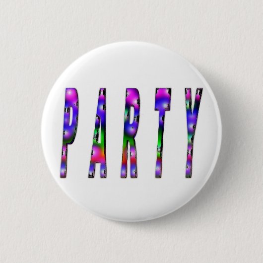 Partij Ronde Button 5,7 Cm (Voorkant)