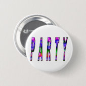 Partij Ronde Button 5,7 Cm (Voorkant /achterkant)