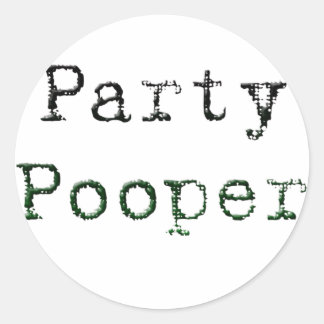 Partij Ronde Sticker