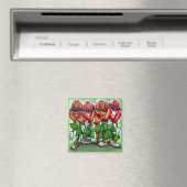Partij rozen magneet (Insitu (Vaatwasser))