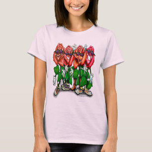 Partij rozen t-shirt
