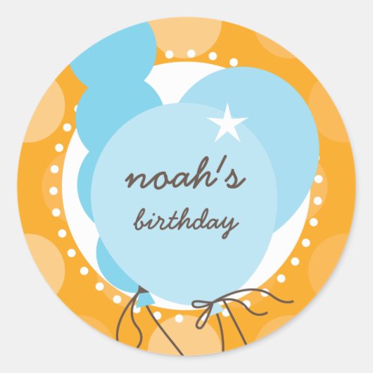 PARTIJ STICKERS :: ballonnen 1 (Voorkant)