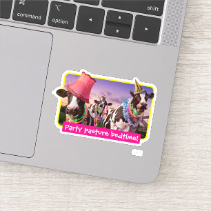 Partij 'Til de koeien naar huis' Sticker