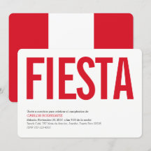 Partij: Uitnodigingen: Peru: Peruaanse vlag