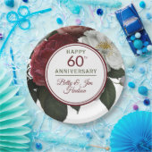 Partij van de 60e Jubileum - Bord papier (Feest)