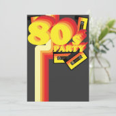 Partij van de 80 kaart (Staand voorkant)