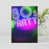 Partij van de 80 kaart (Staand voorkant)