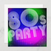 Partij van de 80 kaart (Voorkant / Achterkant)