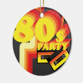 Partij van de 80 keramisch ornament (Links)