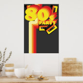 Partij van de 80 poster (Keuken)