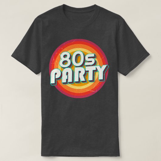 Partij van de 80e eeuw1 t-shirt (Design voorkant)