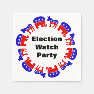 Partij van de verkiezingswaarneming servet