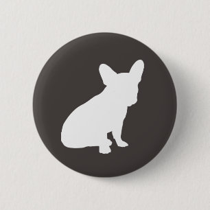 Partij van het Franse Bulldog-thema - Neutraal Bab Ronde Button 5,7 Cm