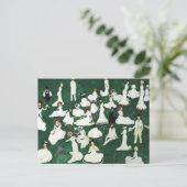 Partij van Kasimir Malevich Briefkaart (Staand voorkant)