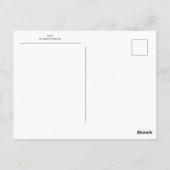 Partij van Kasimir Malevich Briefkaart (Achterkant)