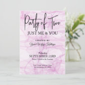 Partij van twee kaart (Staand voorkant)