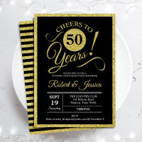 Partij voor de 50e Jubileum - Gold Black