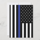 Partij voor de Pensioen van de blauwe lijn voor pa Kaart (Achterkant)