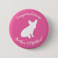 Partij voor het thema Bulldog - Baby shower roze